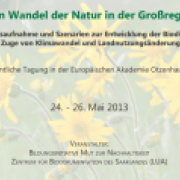 Vom Wandel der Natur in der Großregion